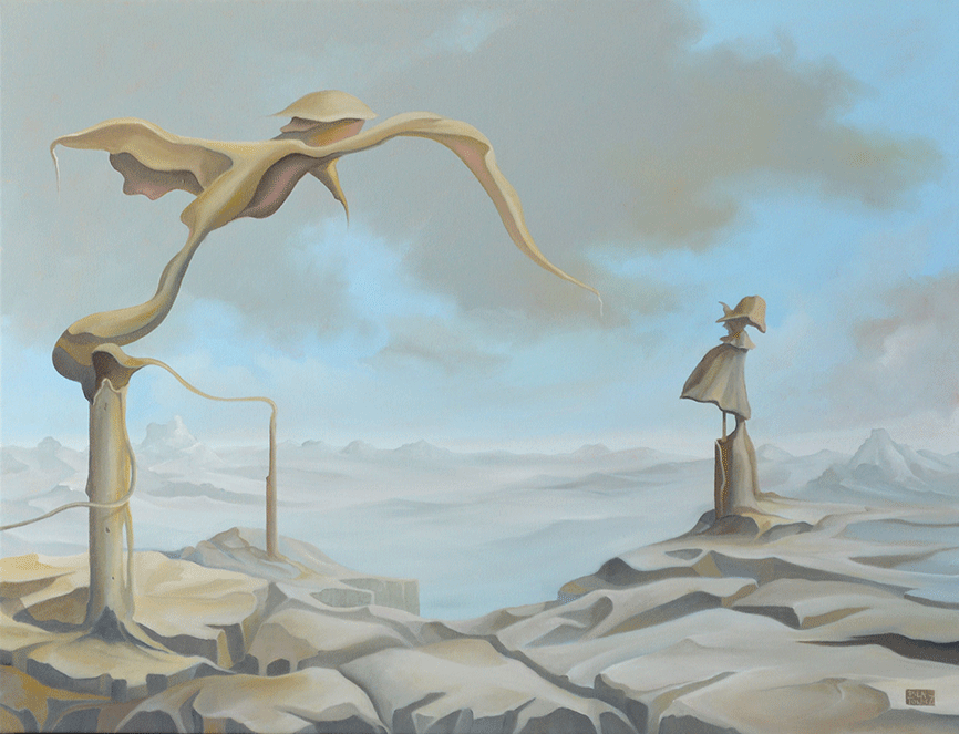 Surreal, surreale Malerei, surreale Gemälde, Kunst, Art, Pilatowicz, linzer Maler, abstrakte surrealismus,